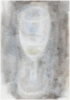 Viinilasi / Vineglass, 2019, akvarelli / watercolour, 24 x 10 xm